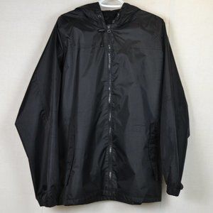 Viking  Rain black Jacket  size XL summer spring whims goth